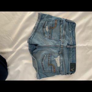 American Eagle Distressed Jean shorts size 0
